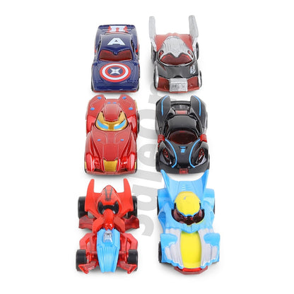 Jouet de voiture de course en alliage pour enfants - Avengers Anime