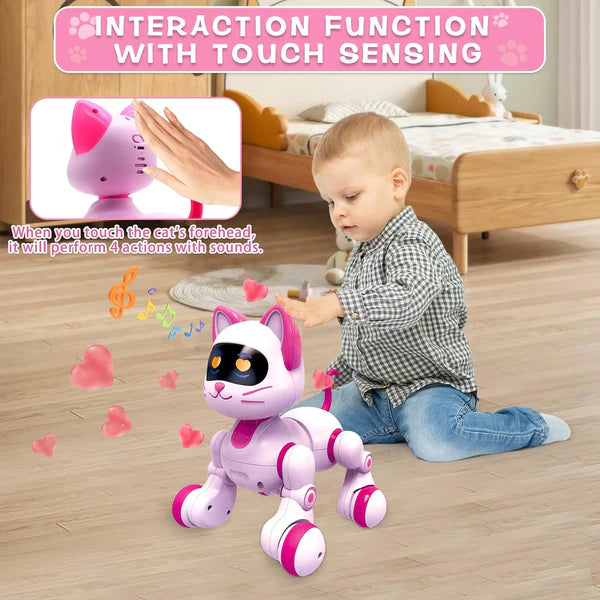 Chat robot radiocommandé