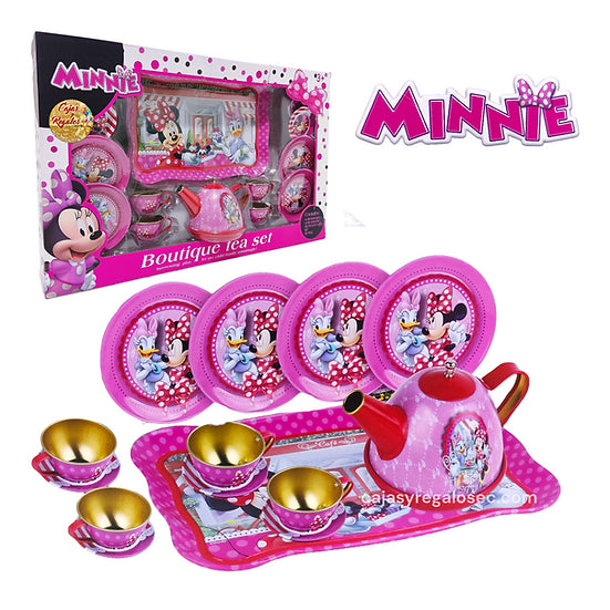 Dinette en métal 15 pcs - MINNIE