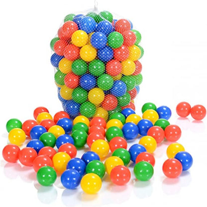 Baignoire gonflable pour bébé + 30 balles colorées + Pompe