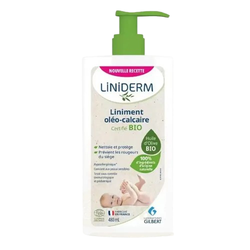 Gilbert liniderm liniment oléo-calcaire stabilisé pompe - 480 ml