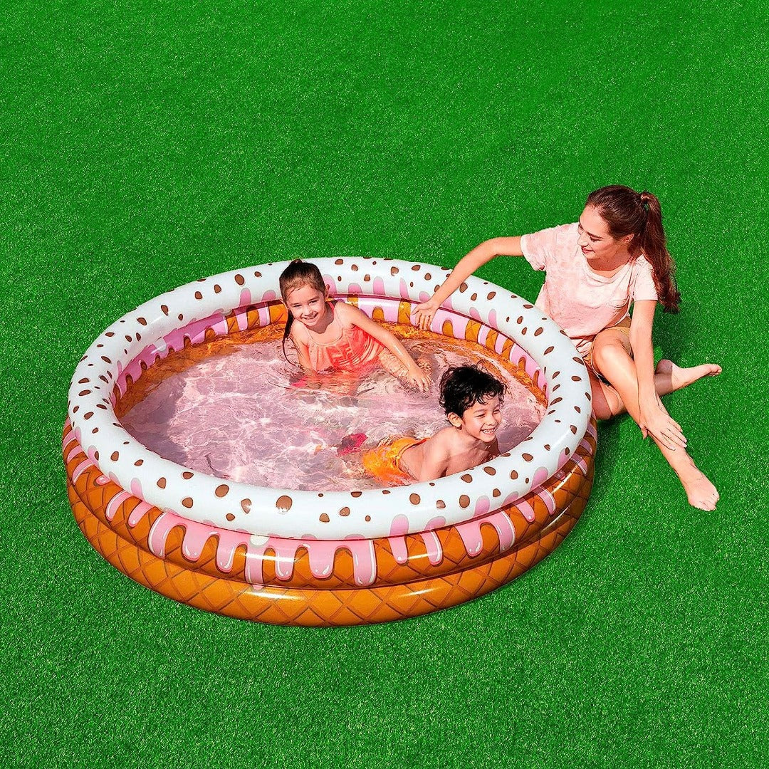 Piscine ronde gonflable - Ice cream