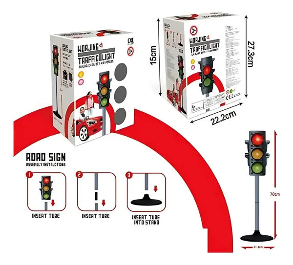 Feu de circulation électrique – Lumières et Sons