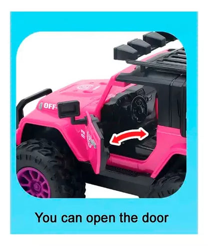 Jeep Askato avec remorque