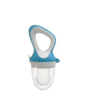 Tétine grignoteuse LYKO coloris Bleu ciel – filet en silicone
