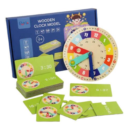 HORLOGE 24H MONTESSORI : APPRENDRE LA NOTION DE TEMPS AUX ENFANTS