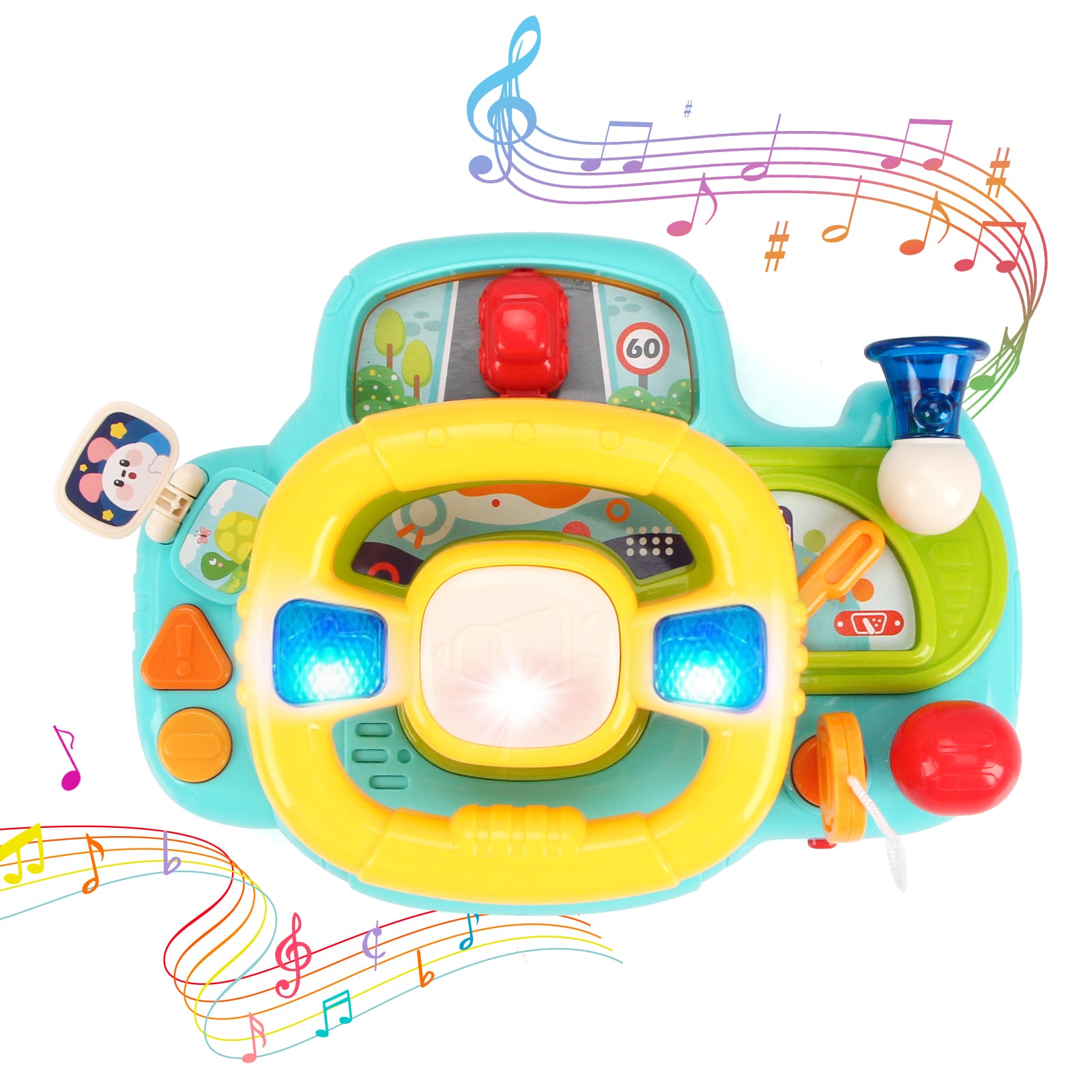 Volant musical BLEU - HUANGER