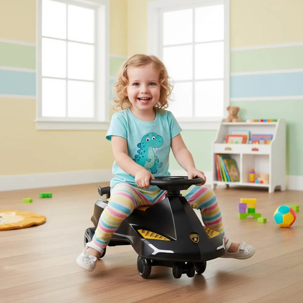 Voiture à Bascule Lamborghini Lebei - Noir vue 2