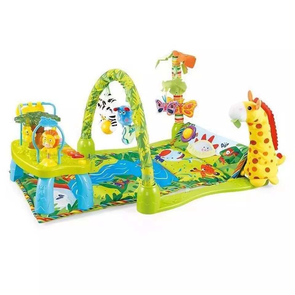 TAPIS D’ÉVEIL INTERACTIF JUNGLE