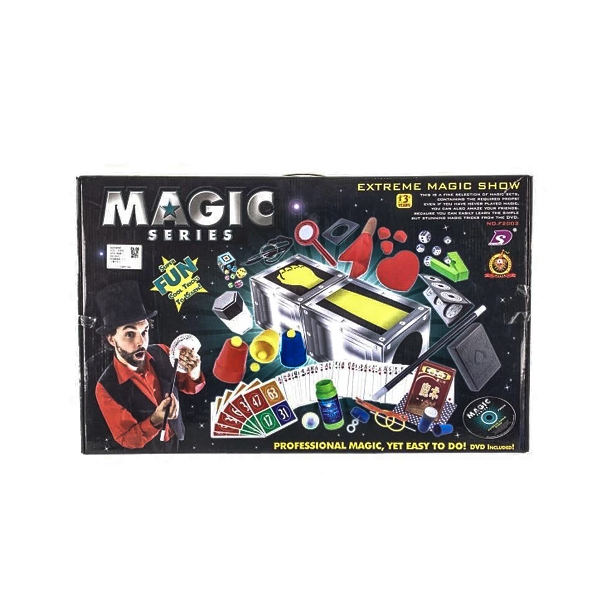 Coffret de magie Magic Series Extreme Magic Show avec DVD inclus, boîte fermée