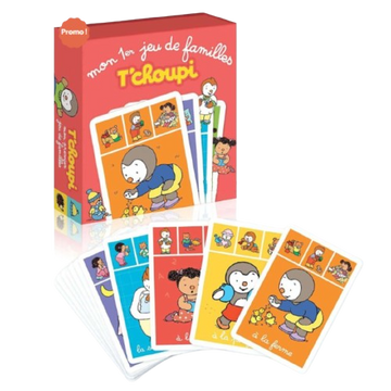 Mon 1er Jeu de Familles T'choupi
