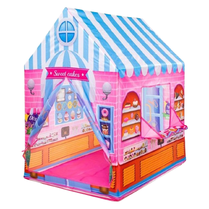 Tente de jeu + 50 balles colorées - CANDY HOUSE