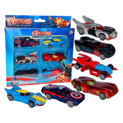 Jouet de voiture de course en alliage pour enfants - Avengers Anime