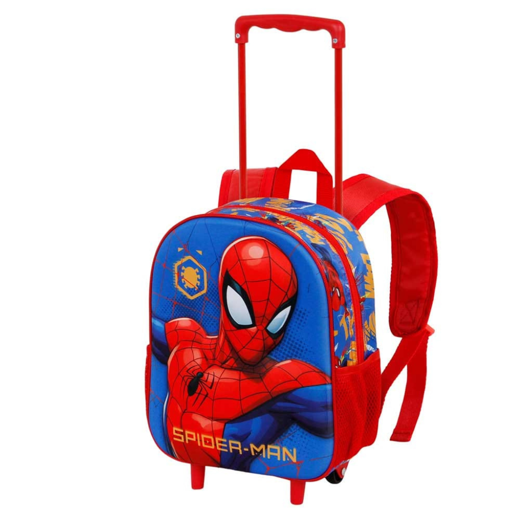 Sac à dos à roulettes 34cm Spider-Man Leader 3D