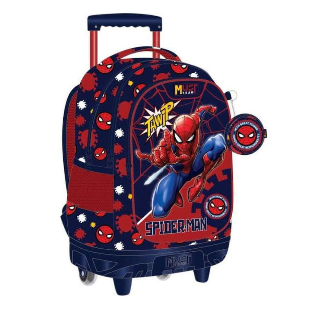 Sac à Dos à Roulettes Spiderman