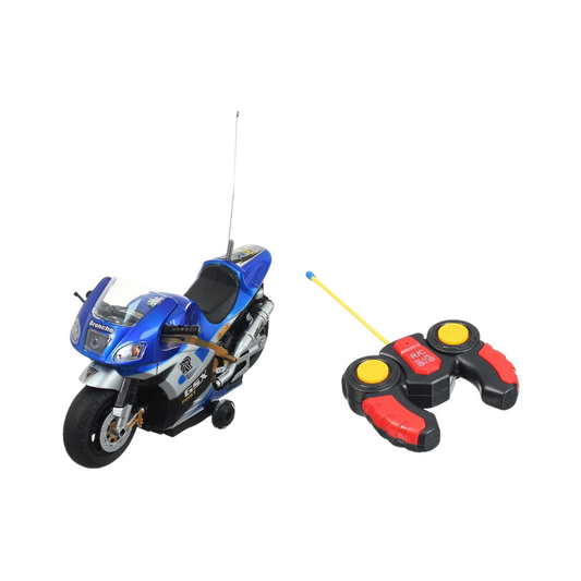 Moto télécommandée - BLEU
