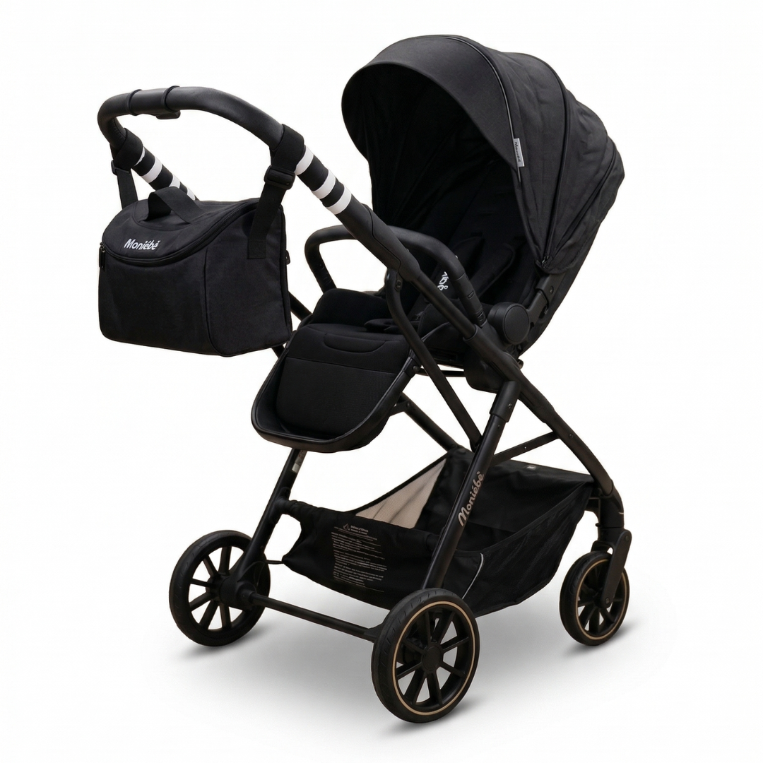 Poussette Tout-en-Un de Luxe Monbébé