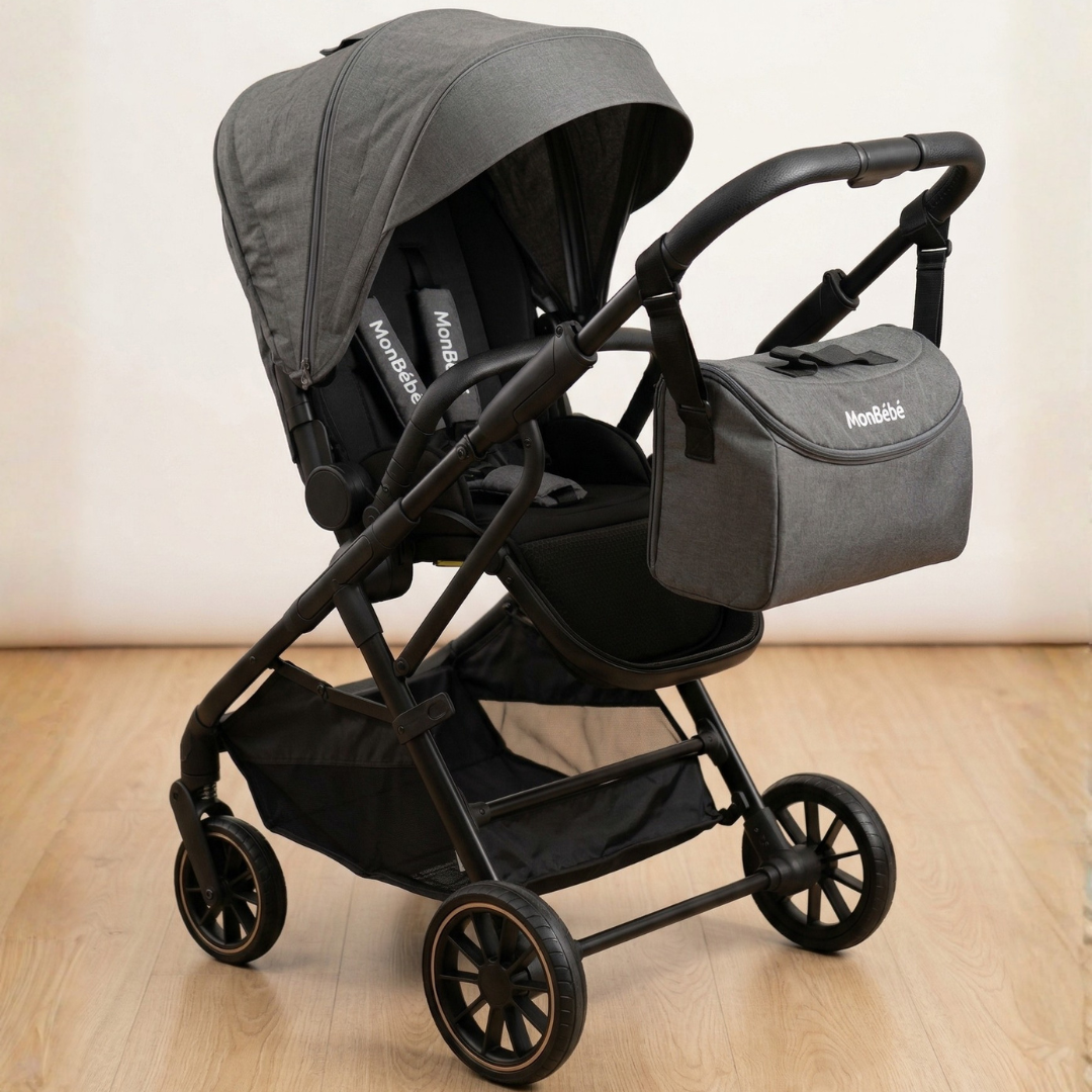MonBébé Premium : La poussette tout-en-un