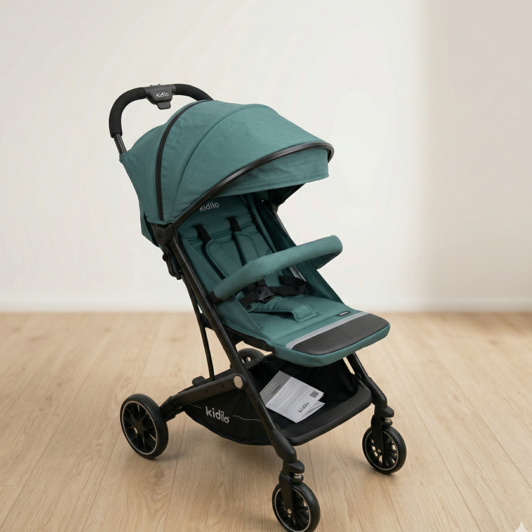 Poussette Évolutive Kidilo – Couleur Vert