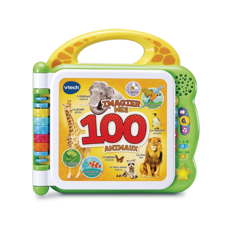 Livre interactif bilingue : Mon imagier des animaux - Vtech