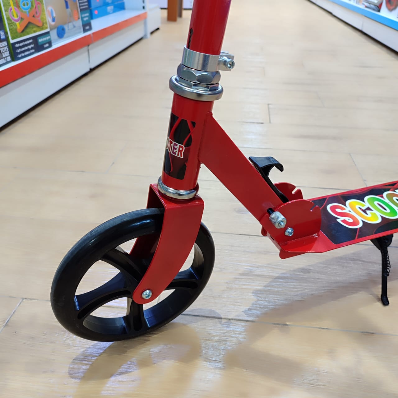 Trotinette pliable à grandes roues