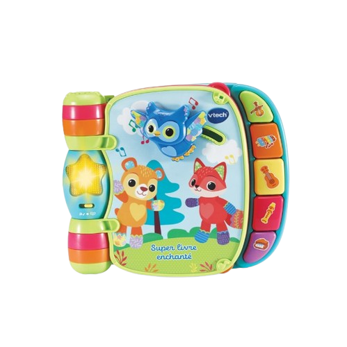 Super livre enchanté des Baby loulous Bleu - Vtech