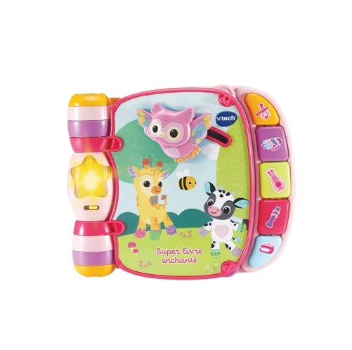 Super livre enchanté des Baby loulous Rose - Vtech