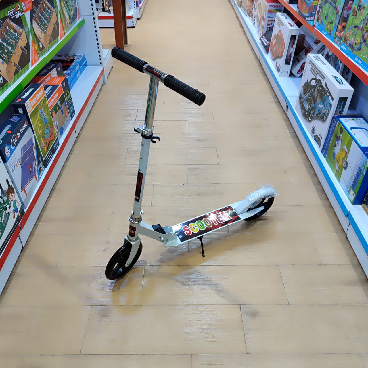 Trotinette pliable à grandes roues