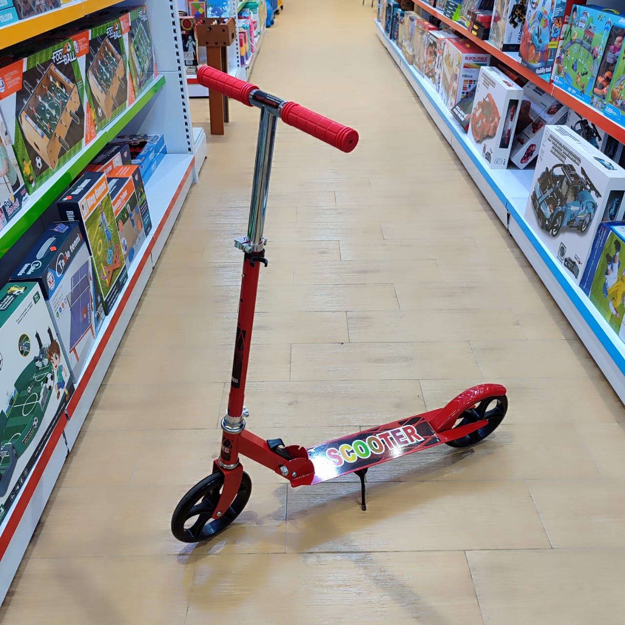 Trotinette pliable à grandes roues