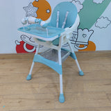 Chaise haute convertible 3 en 1