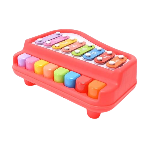 Piano vocal xylophone 8 touches ROUGE – HUANGER