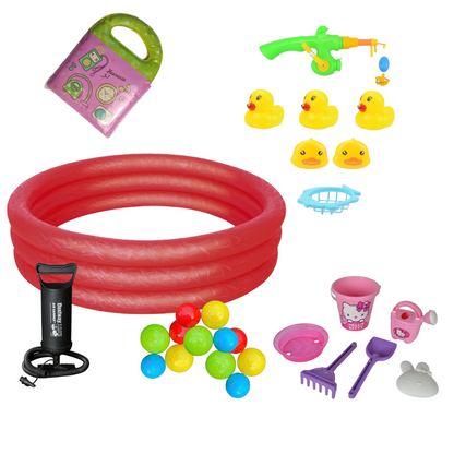 Piscine ronde + accessoires