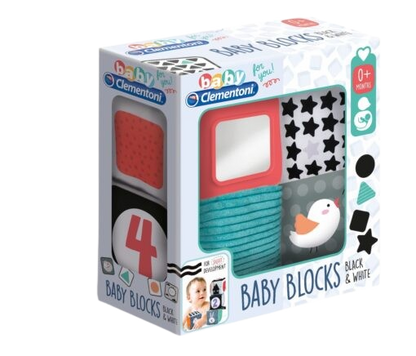 Lot de 4 cubes en tissu - BABY CLEMENTONI