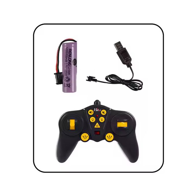 Batterie lithium-ion rechargeable en USB et télécommande 2.4 GHz incluses