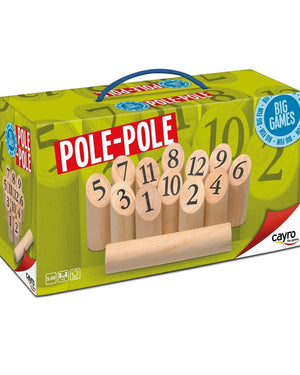 Boîte du jeu de quilles en bois Cayro Pole-Pole, dès 5 ans