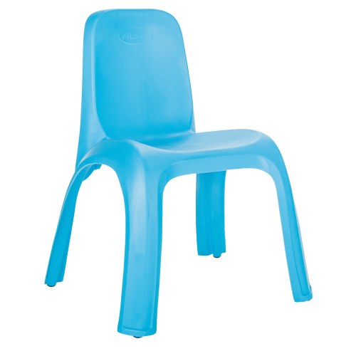 Chaise enfant Le P'tit Roi Pilsan bleu