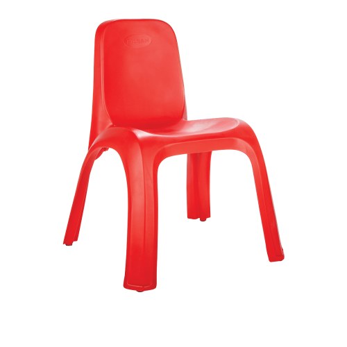 Chaise enfant Le P'tit Roi Pilsan rouge