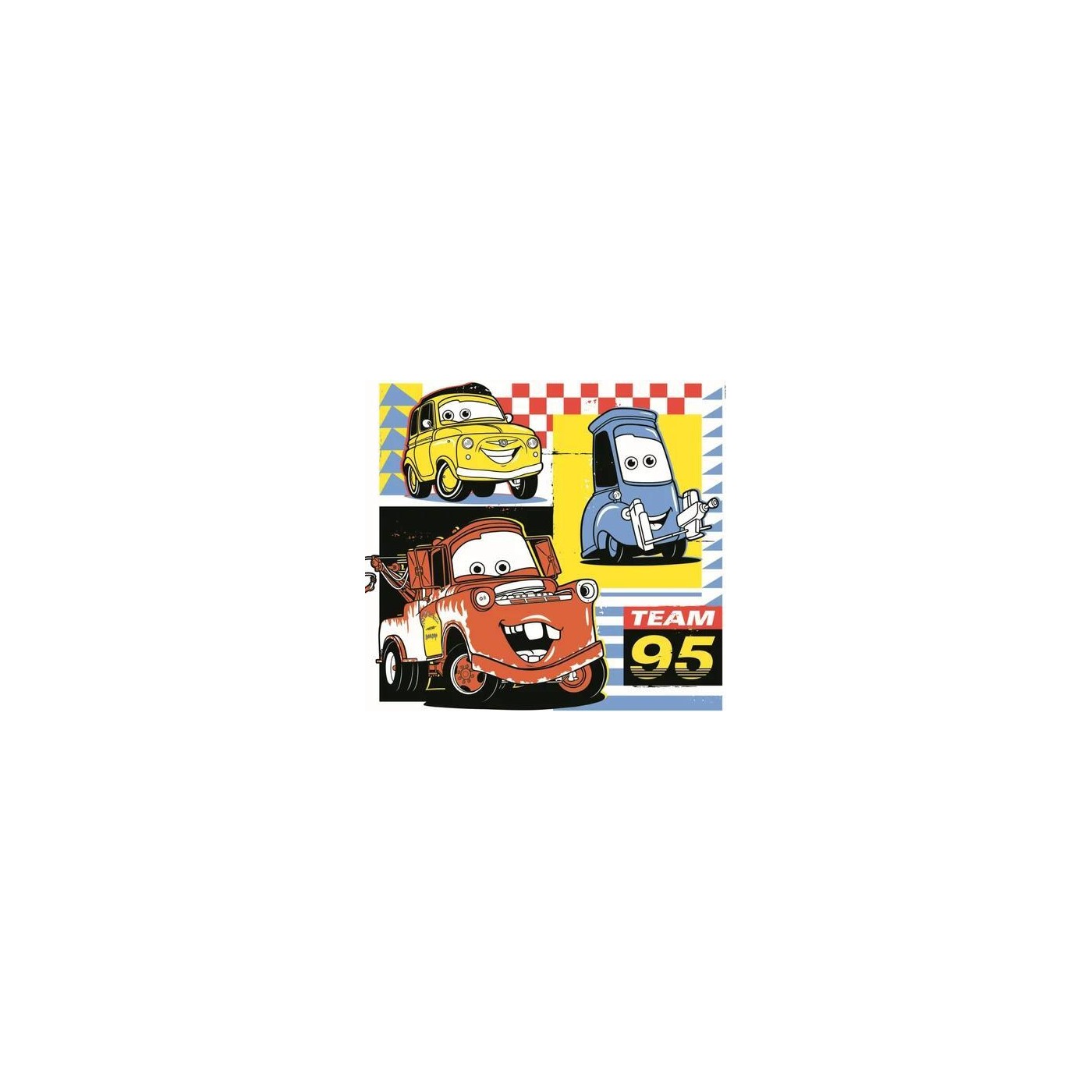 Troisième puzzle Disney Cars du coffret Clementoni Glow Racers