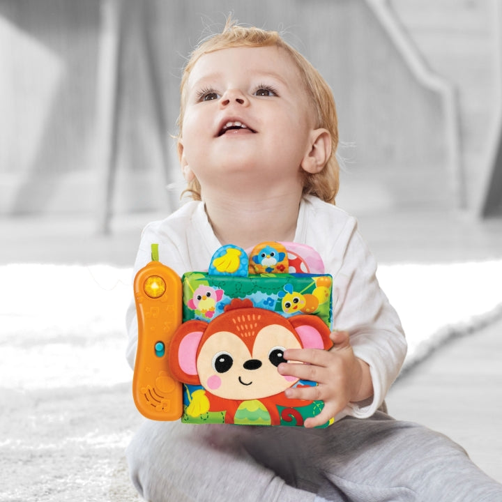 Livre sensoriel des animaux de la jungle - WINFUN