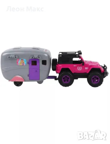 Jeep Askato avec remorque