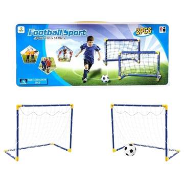 Ensemble de deux buts de football