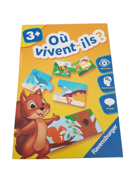 Où vivent-ils - RAVENSBURGER