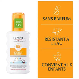 Eucerin Kids Sun Spray SPF 50+ detail