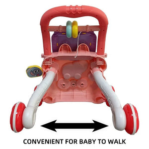 Panneau d'activités du trotteur HUANGER Music Walker rose