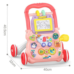Trotteur HUANGER Music Walker rose vu de profil