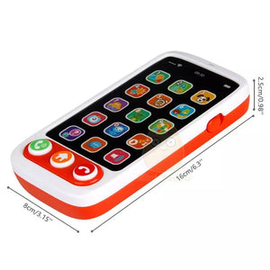 Dimensions du smartphone musical HUANGER : 16 × 8 × 2,5 cm