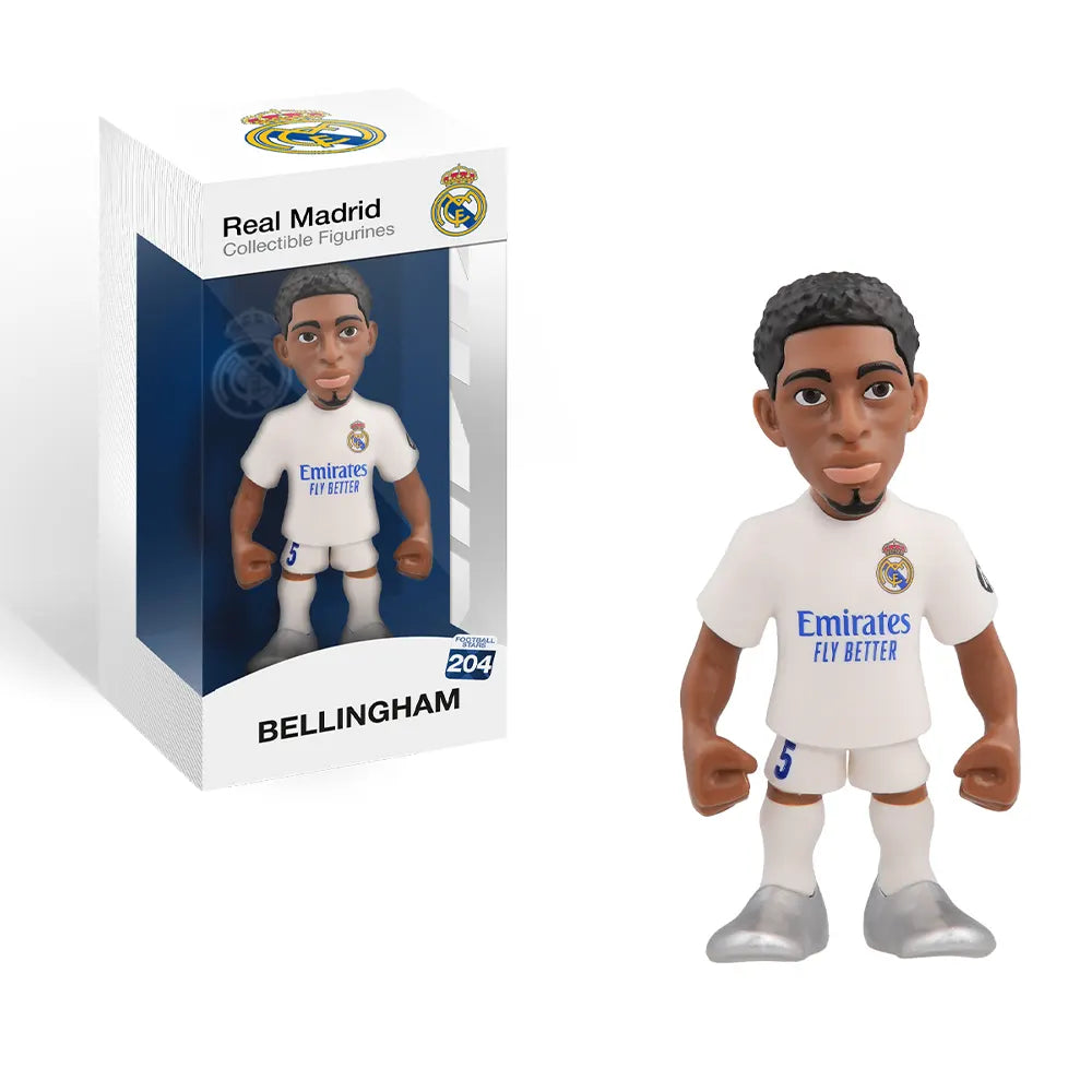 Figurine Minix Jude Bellingham Real Madrid 12 cm avec sa boîte vitrine de collection