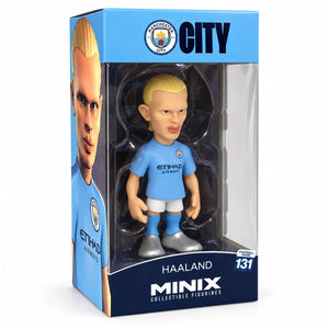 Figurine Minix Erling Haaland Manchester City 12 cm en boîte vitrine, Football Stars 131