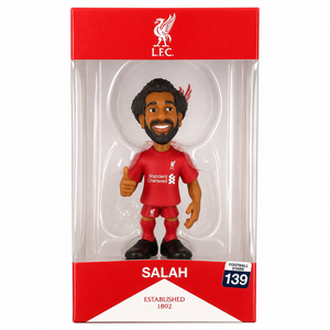 Figurine Minix Mohamed Salah Liverpool 12 cm en boîte vitrine, Football Stars 139