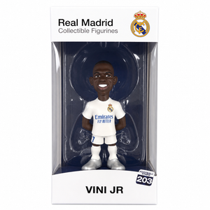 Figurine Minix Vinicius Jr Real Madrid 12 cm en boîte vitrine, Football Stars 203